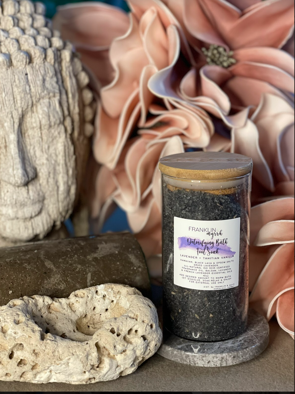 Lavender + Tahitian Vanilla Detoxifying Bath + Foot Soak
